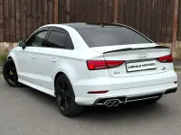 Używany Audi A3 S-Line 184 KM (135 kW) 2017 Biały Sedan/Limuzyna