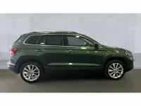 Used Skoda Karoq 110 HP (80 kW) 2018 Emerald green metallic SUV
