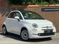 Used Fiat 500 Lounge 69 HP (50 kW) 2015 White Hatchback