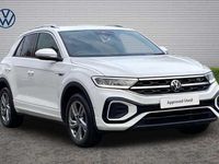 Used VW T-Roc R-line 150 HP (110 kW) 2022 White SUV