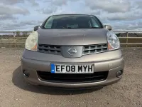 Used Nissan Note Tekna 110 HP (80 kW) 2008 Beige Hatchback