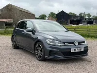 Used VW Golf VII GTD 2017 Blue Hatchback