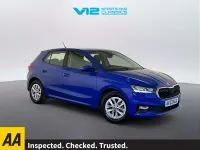 Used Skoda Fabia Comfort 80 HP (58 kW) 2023 Blue Hatchback