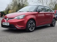 Used MG MG3 2017 Red Hatchback