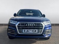 Used Audi Q5 S-Line 190 HP (139 kW) 2017 Blue SUV
