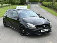 Used Mercedes A250 AMG 2014 Black Hatchback