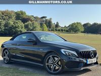 Used Mercedes C43 AMG 367 HP (269 kW) 2018 Black Cabriolet