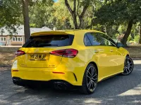 Used Mercedes A35 AMG Premium 2021 Yellow Hatchback