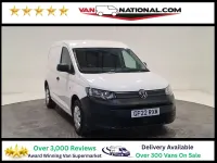 Used VW Caddy 102 HP (75 kW) 2022 White MPV