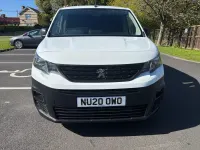 Used Peugeot Partner S 131 HP (96 kW) 2020 White MPV