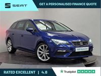 Used Seat Leon ST FR 147 HP (108 kW) 2017 Blue Estate