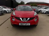 Used Nissan Juke Visia 94 HP (69 kW) 2017 Red SUV