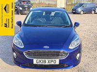 Used Ford Fiesta Zetec 101 HP (74 kW) 2018 Blue Hatchback