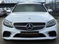 Used Mercedes C200 AMG line 2019 White Sedan