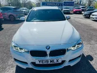 Begagnad BMW 318 M Sport 2019 Vit Kombi