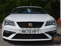 Used Seat Leon Cupra 290 290 HP (213 kW) 2020 White Hatchback
