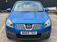 Usado Nissan Qashqai Acenta 113 HP (83 kW) 2009 Azul SUV