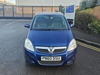 Used Vauxhall Zafira Design Edition 110 HP (80 kW) 2010 Blue MPV