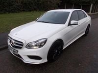 Used Mercedes E220 AMG 2014 White Sedan