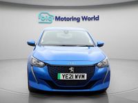 Used Peugeot e-208 Allure Premium 100 kW (136 HP) 2021 Blue Hatchback