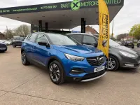 Used Vauxhall Grandland X Sport 130 HP (95 kW) 2019 Blue SUV