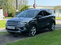 Used Ford Kuga Titanium 150 HP (110 kW) 2018 Grey SUV