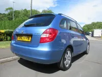 Used Skoda Fabia SE 2013 Blue Estate
