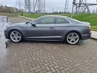 Used Audi A5 S-Line 150 HP (110 kW) 2019 Grey Coupe