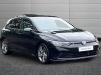 Used VW Golf VIII R-line 150 HP (110 kW) 2020 Black Hatchback