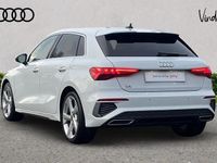 Used Audi A3 S-Line 147 HP (108 kW) 2023 White Hatchback
