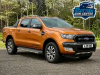 Used Ford Ranger Wildtrack 200 HP (147 kW) 2019 Orange Pickup