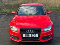 used Audi A4 Saloon (2011/61)2.0 TDI (136bhp) Black Edition (Start Stop) 4d