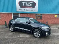 Used VW T-Roc Cabriolet R-line 2024 Black Cabriolet