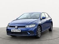 Used VW Polo Life 95 HP (69 kW) 2023 Blue Hatchback