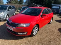 Used Skoda Rapid SE 2014 Red Hatchback