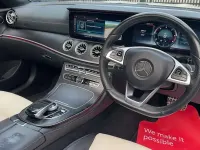 Used Mercedes E220 AMG Line Premium 194 HP (142 kW) 2018 White Coupe