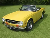 Used Triumph TR6 150 HP (110 kW) 1968 Yellow Cabriolet