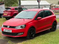 Used VW Polo Edition 85 HP (62 kW) 2013 Red Hatchback
