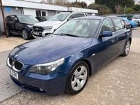 Used BMW 525 2006 Blue Sedan