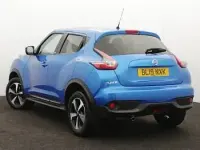 Used Nissan Juke 112 HP (82 kW) 2019 Blue SUV