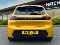 Used Peugeot 208 Allure Premium 2021 Yellow Hatchback