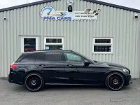 Used Mercedes C250 AMG Line Premium Plus 204 HP (150 kW) 2018 Black Estate