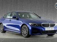 Used BMW 330e M Sport 288 HP (211 kW) 2021 Blue Sedan