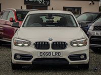 Used BMW 118 Sport Line 2018 White Hatchback