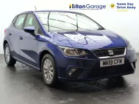 Used Seat Ibiza SE 80 HP (58 kW) 2019 Blue Hatchback