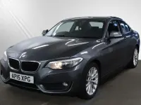 Used BMW 218 Sport Line 143 HP (105 kW) 2015 Grey Coupe