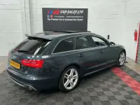 Used Audi A6 S-Line 190 HP (139 kW) 2015 Blue Estate