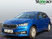 Used Skoda Fabia SE 80 HP (58 kW) 2025 Blue Hatchback