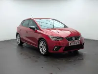 Usado Seat Ibiza FR 95 CV (69 kW) 2020 Rojo Utilitario