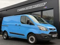 Used Ford Transit Custom 105 HP (77 kW) 2017 Blue Van
